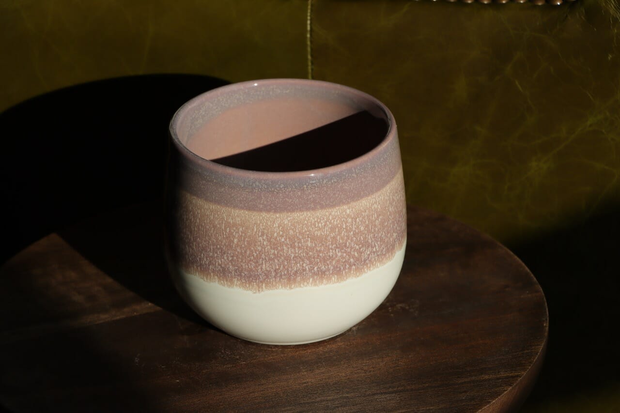 Botanique Glace Stentøj lilla og hvid - Ø10,5 cm